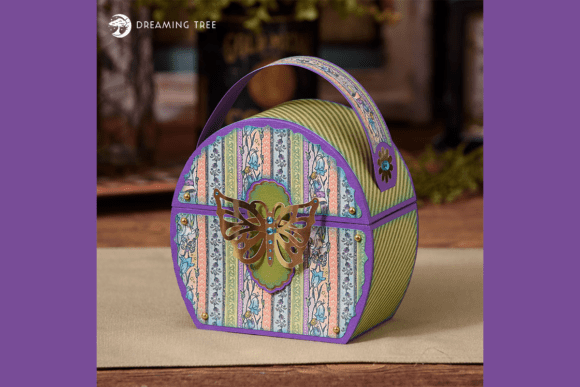 Add Elegance to Your Paper Crafting with the Butterfly Evening Bag SVG