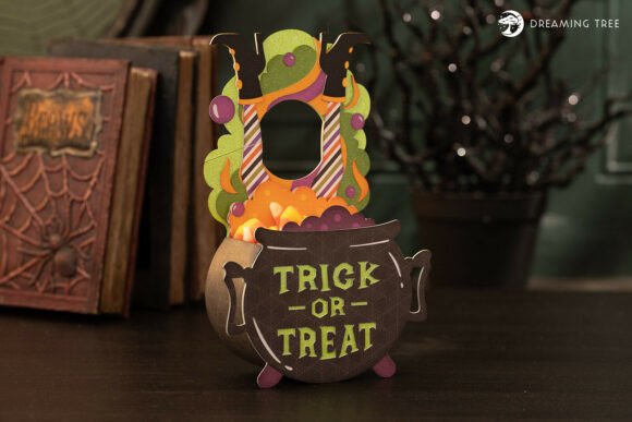Brew-Ha-Ha Door Hanger SVG: Spooky Fun