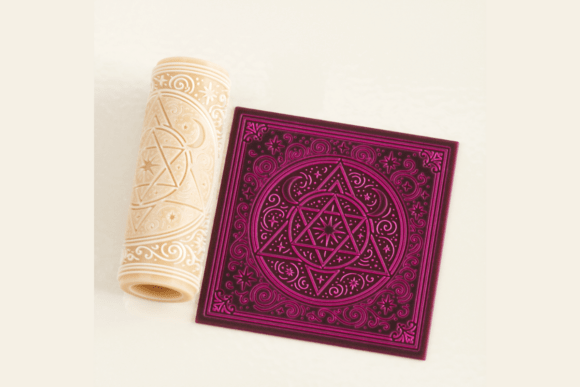 Celestial Geometry Tile STL: A Fusion of Art, Technology, and Cosmic Inspiration