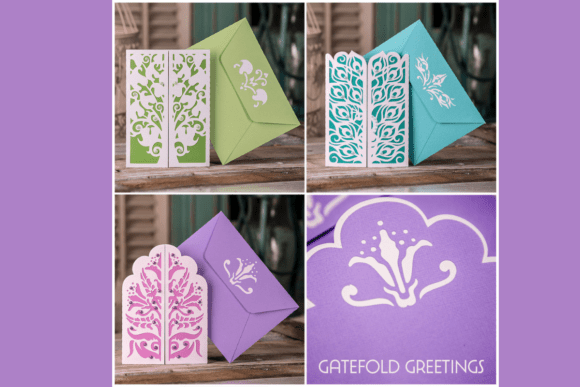 Delight in Elegance: Exploring the Gatefold Greetings SVG Bundle