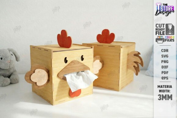 Exploring the Charm of Funny Tissue Box Laser Cut Designs