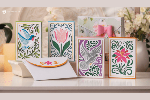 Fancy Flourish Cards SVG Bundle: Elevating Creativity with Strategic Design