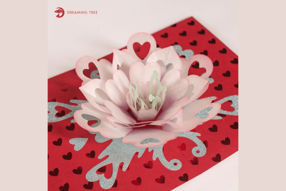 Love Blossom Pop Up Card SVG: Crafting Love That Pops