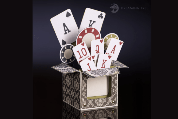 Poker Box Card SVG: A Unique Fusion of Craft and Card Game Aesthetics