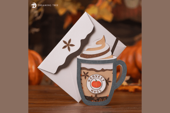 Pumpkin Spice Shaker Card SVG: A Practical Addition to Your Crafting Workflow