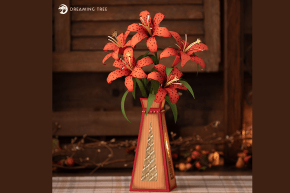 Tiger Lily Bouquet SVG: A Versatile Paper Craft for Every Occasion