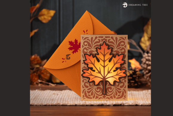 Timeless Maple Card SVG: A Versatile Craft for Every Autumn Occasion