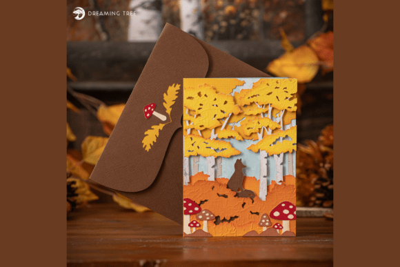Woodland Whispers Card SVG: Autumn Craft for Every Occasion